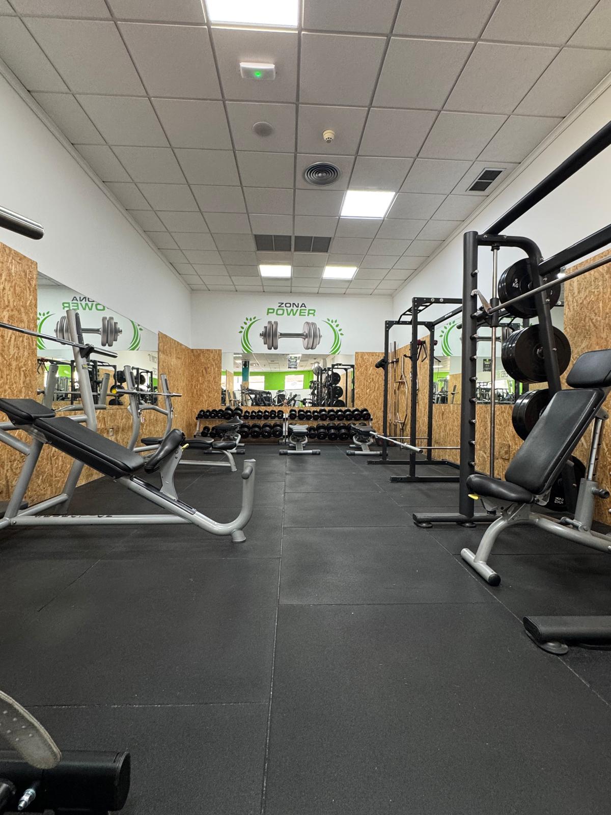 Sala de fitness y cardio de Entrena-T