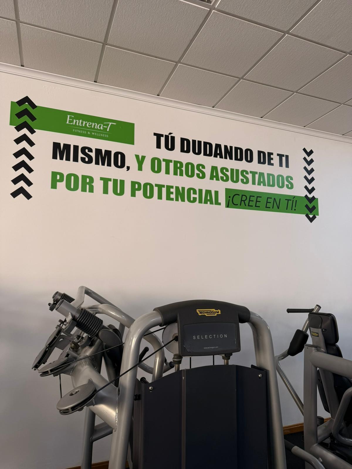 Sala de fitness y cardio de Entrena-T