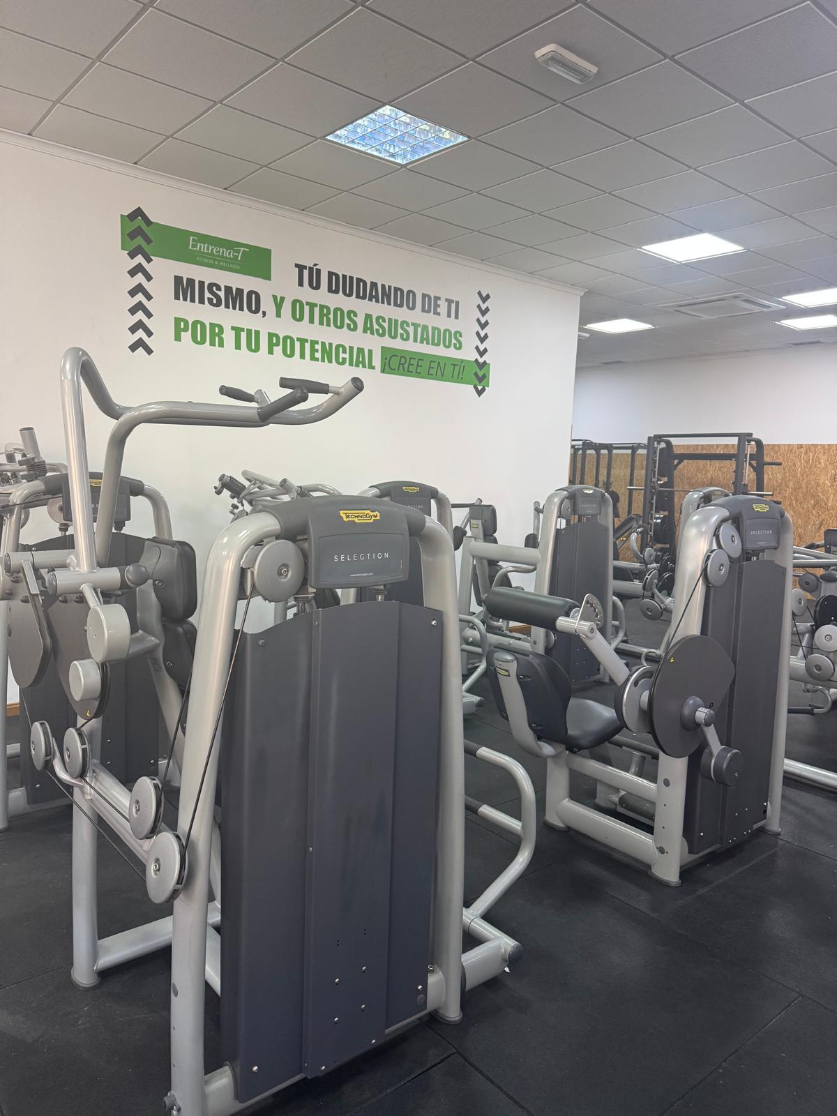 Sala de fitness y cardio de Entrena-T