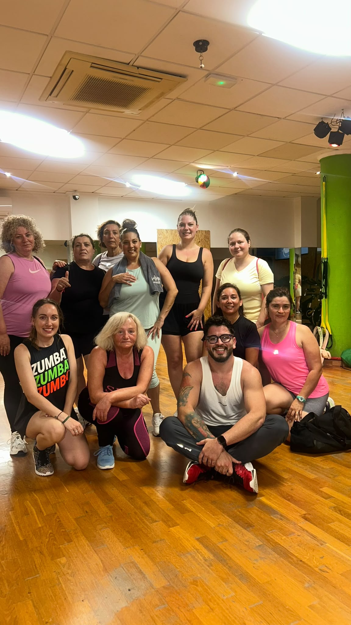 Grupo de actividades dirigidas en Entrena-T